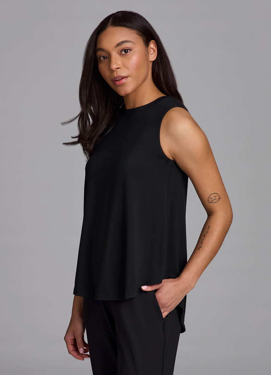 Courtside Tie Back Tank - Image 3