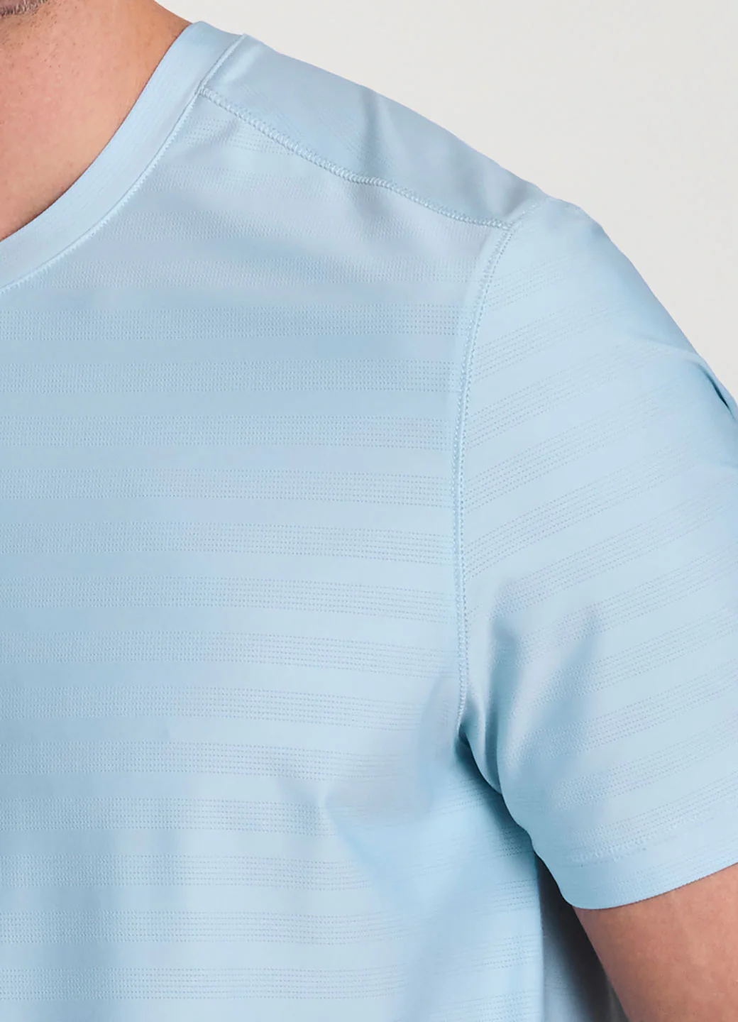 Flex Striped Workout Tee - Image 2