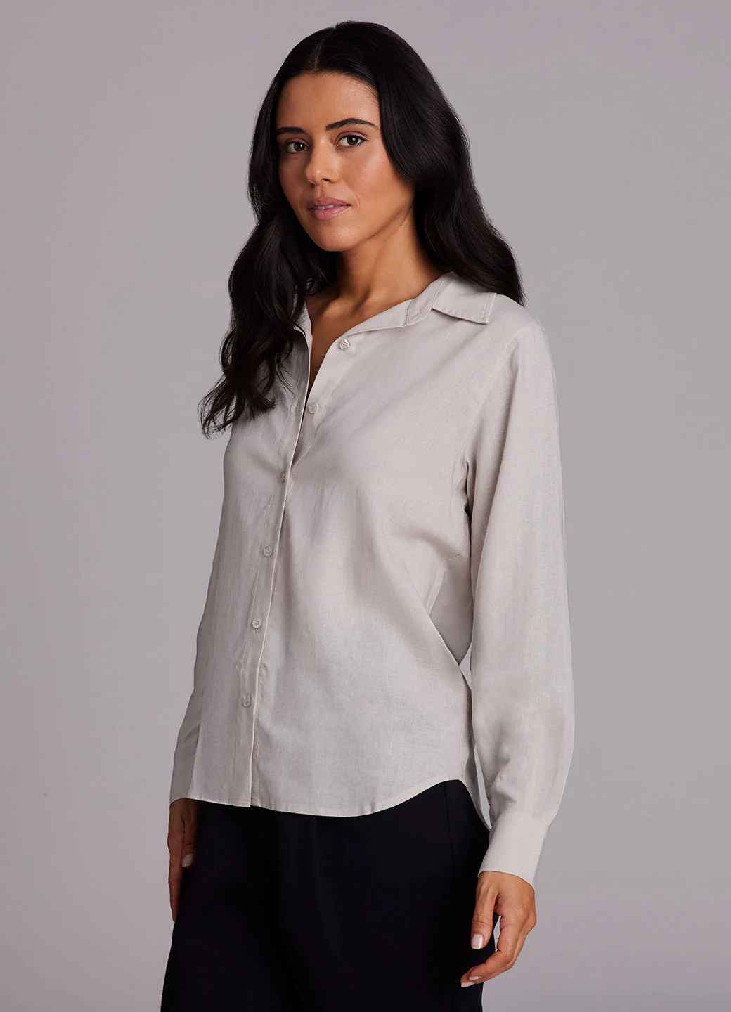 Laidback Linen Button Down Shirt - Image 27
