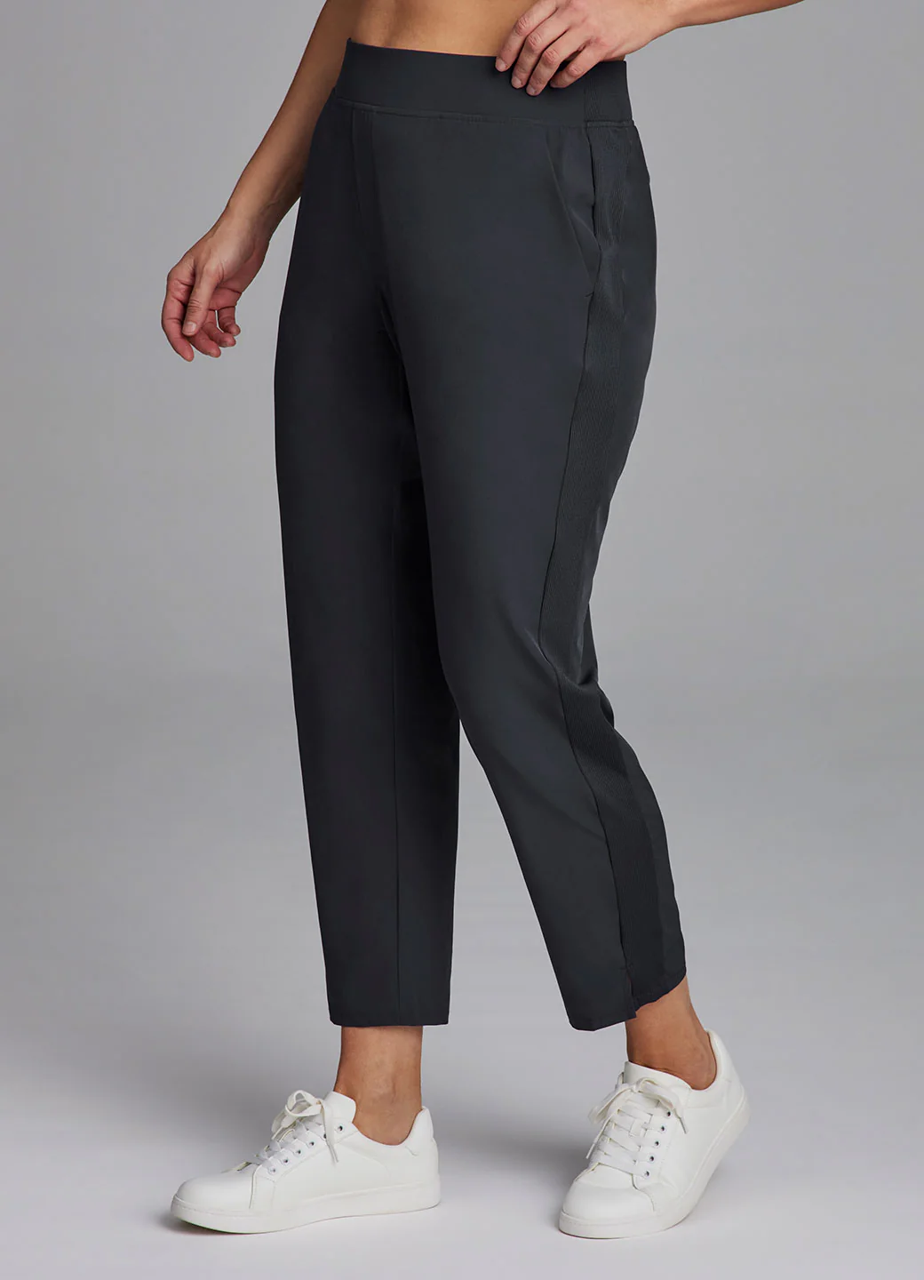 Plus City Stretch Ribbed Ankle Pant - Image 10