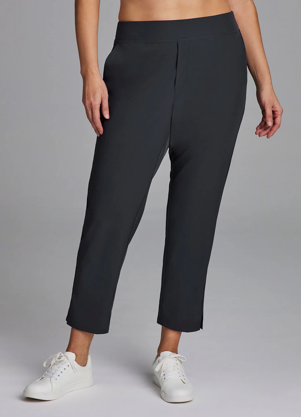 Plus City Stretch Ribbed Ankle Pant - Image 11