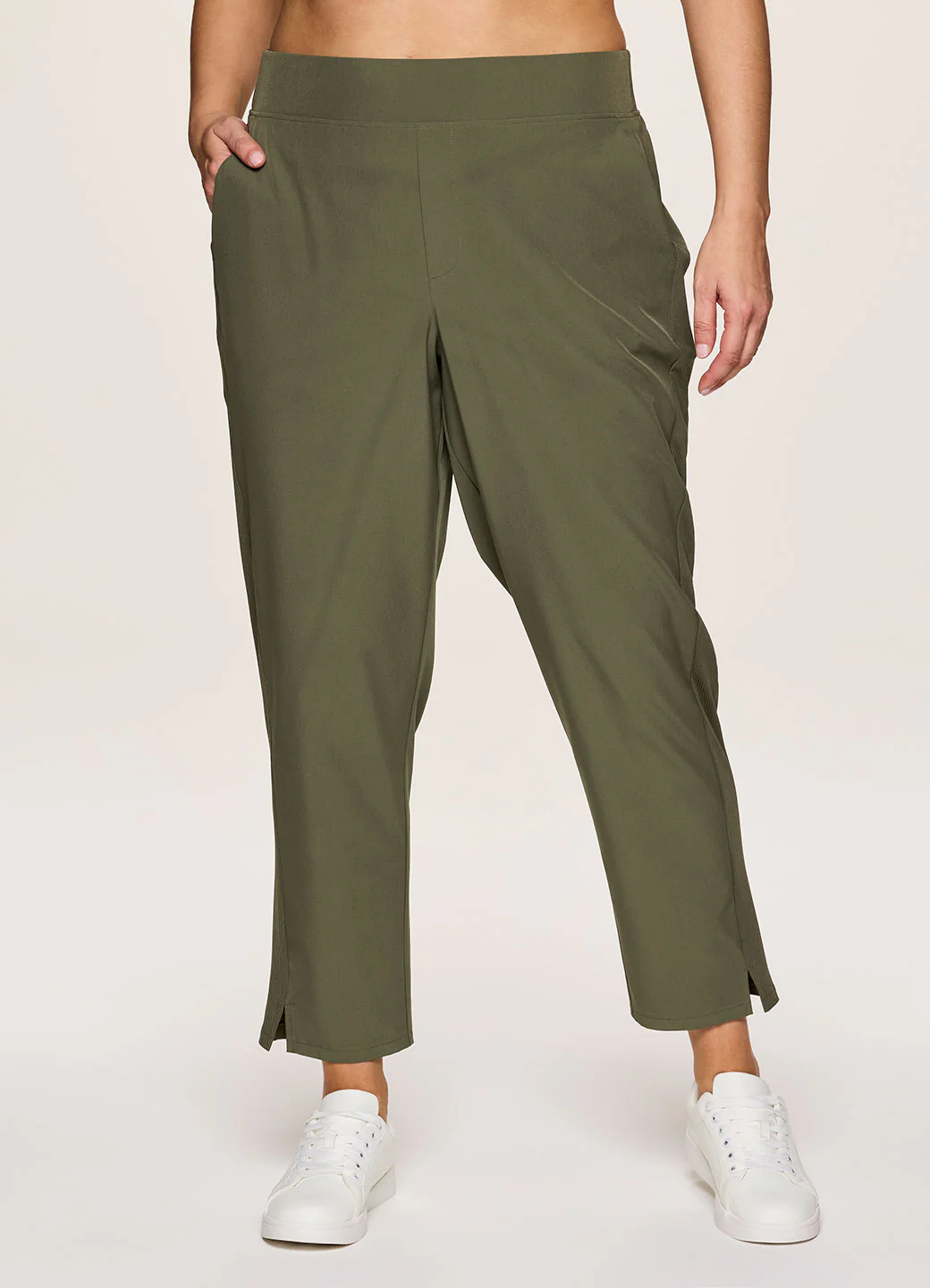 Plus City Stretch Ribbed Ankle Pant - Image 20