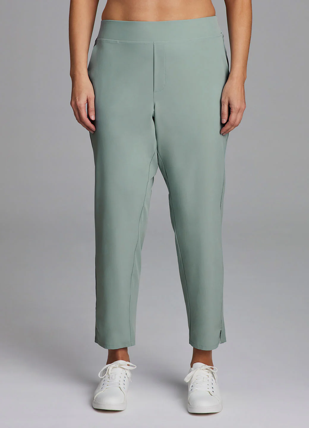 Plus City Stretch Ribbed Ankle Pant - Image 24