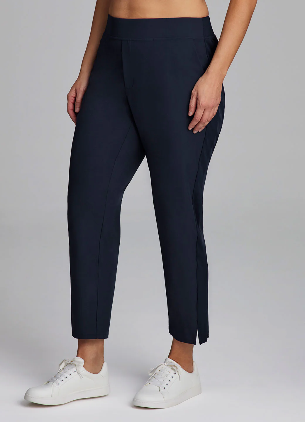 Plus City Stretch Ribbed Ankle Pant - Image 25