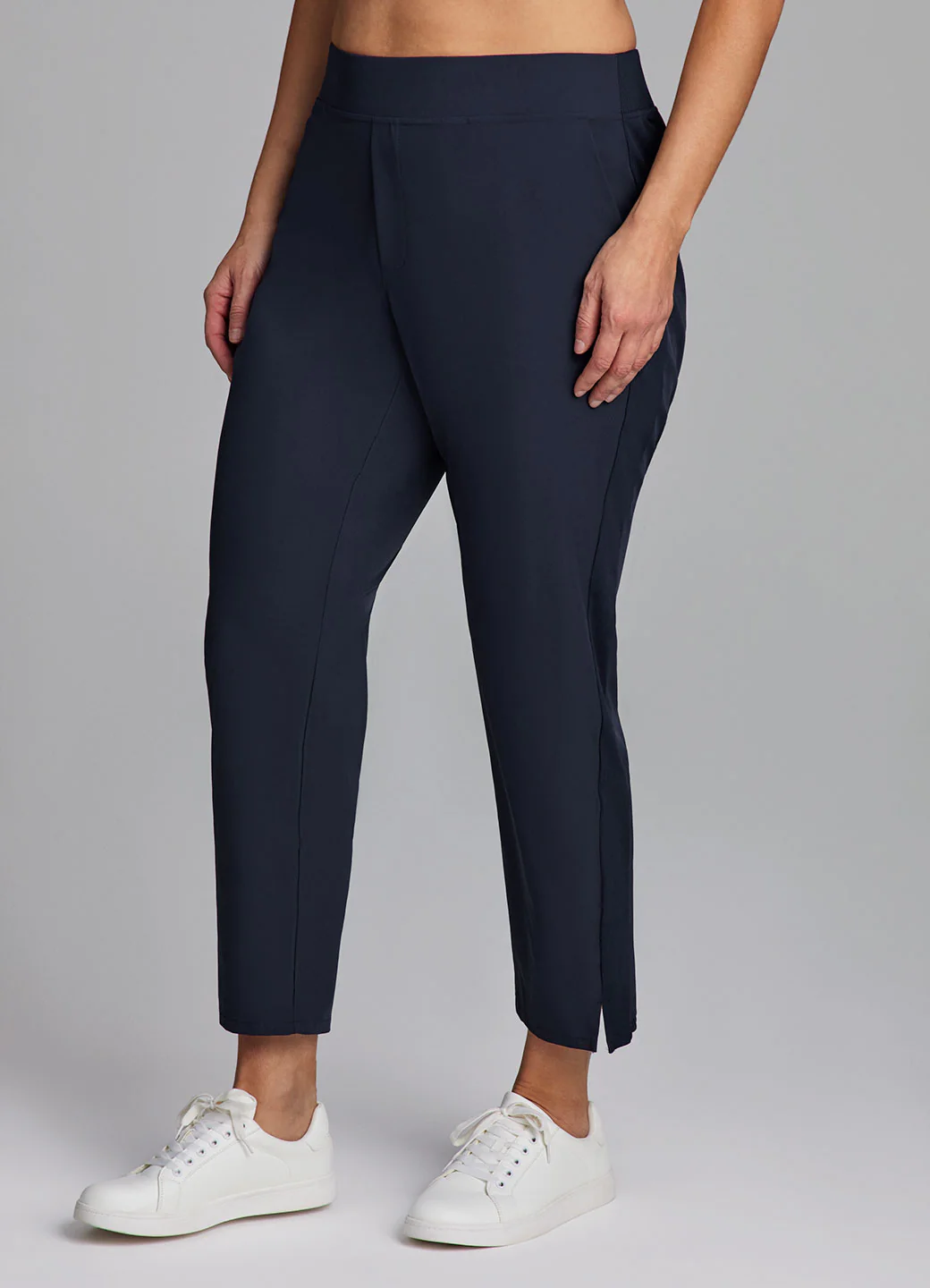 Plus City Stretch Ribbed Ankle Pant - Image 26