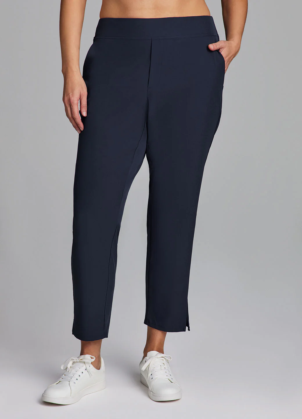 Plus City Stretch Ribbed Ankle Pant - Image 28