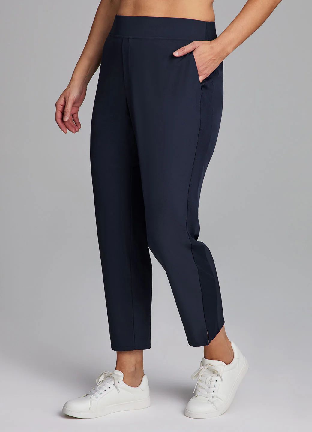 Plus City Stretch Ribbed Ankle Pant - Image 29