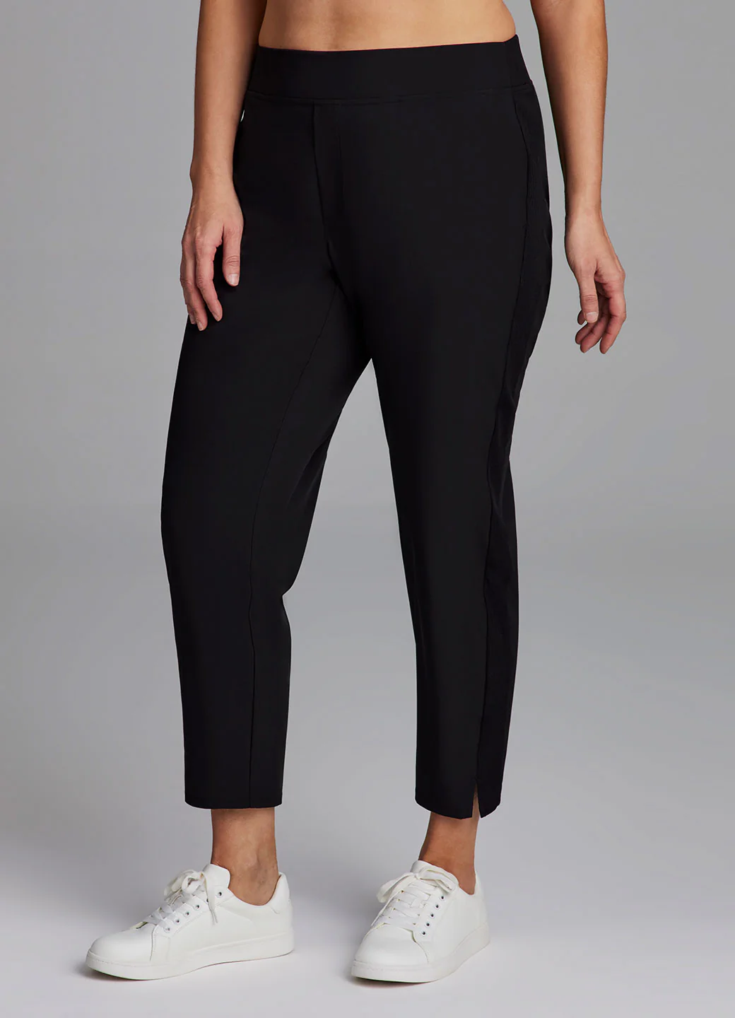 Plus City Stretch Ribbed Ankle Pant - Image 5
