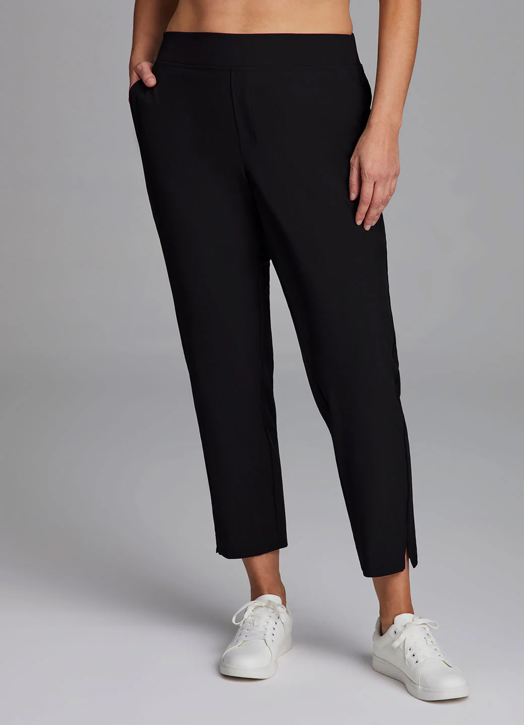 Plus City Stretch Ribbed Ankle Pant - Image 6