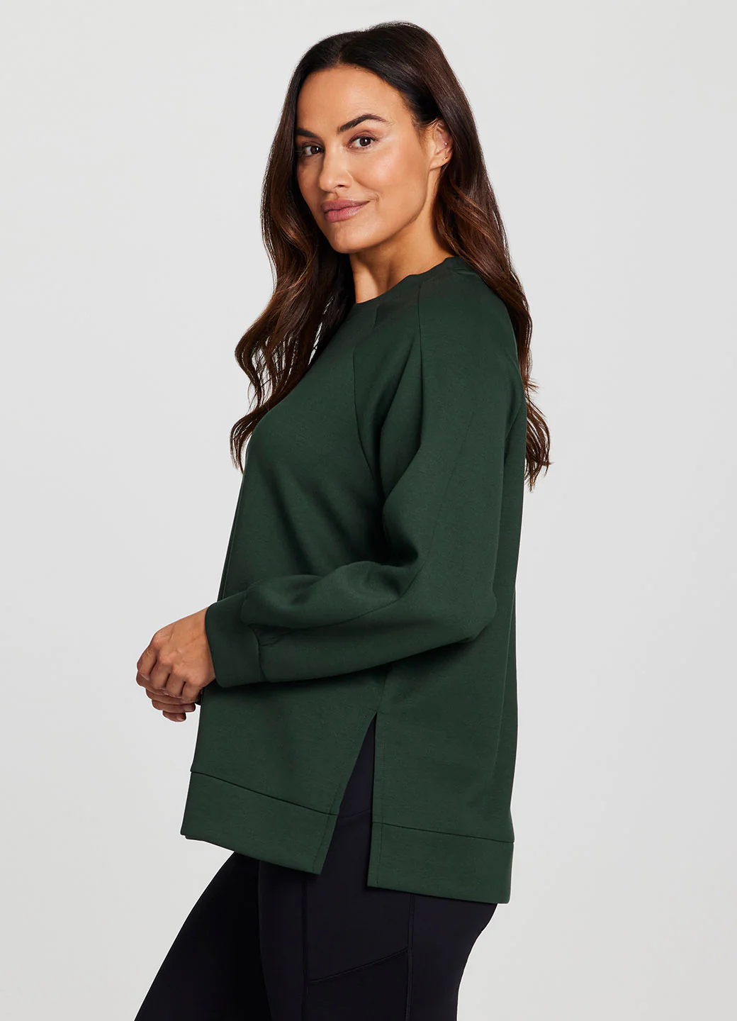 Plus LuxeSoft Crewneck Tunic - Image 14