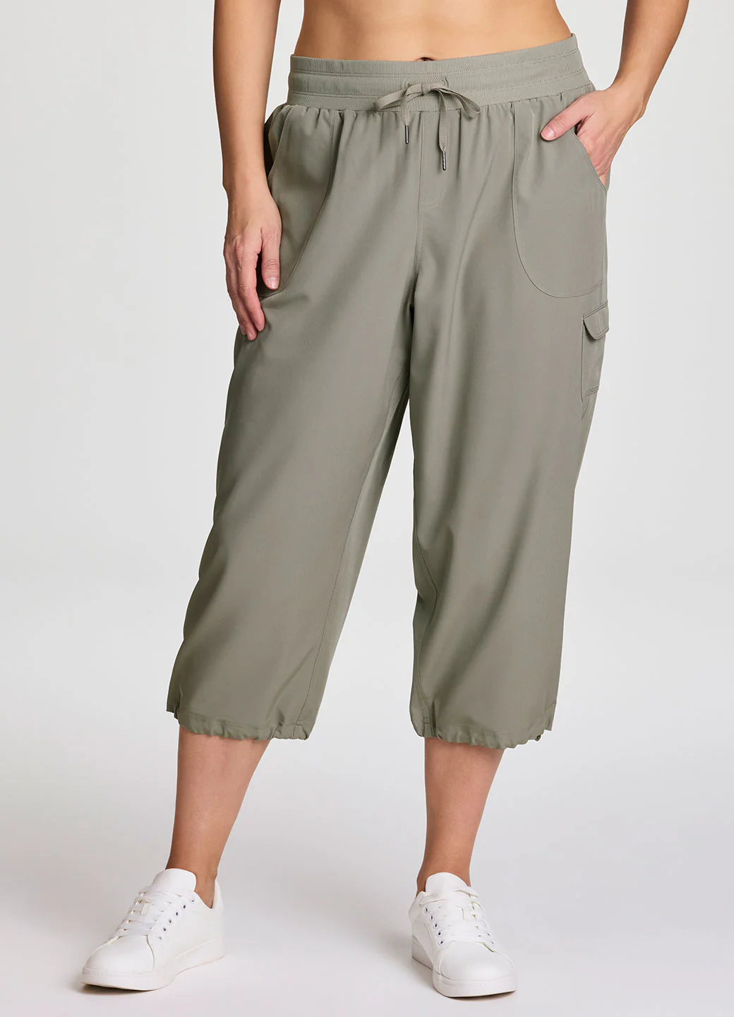 Plus City Stretch Anywhere Cargo Capri - Image 10