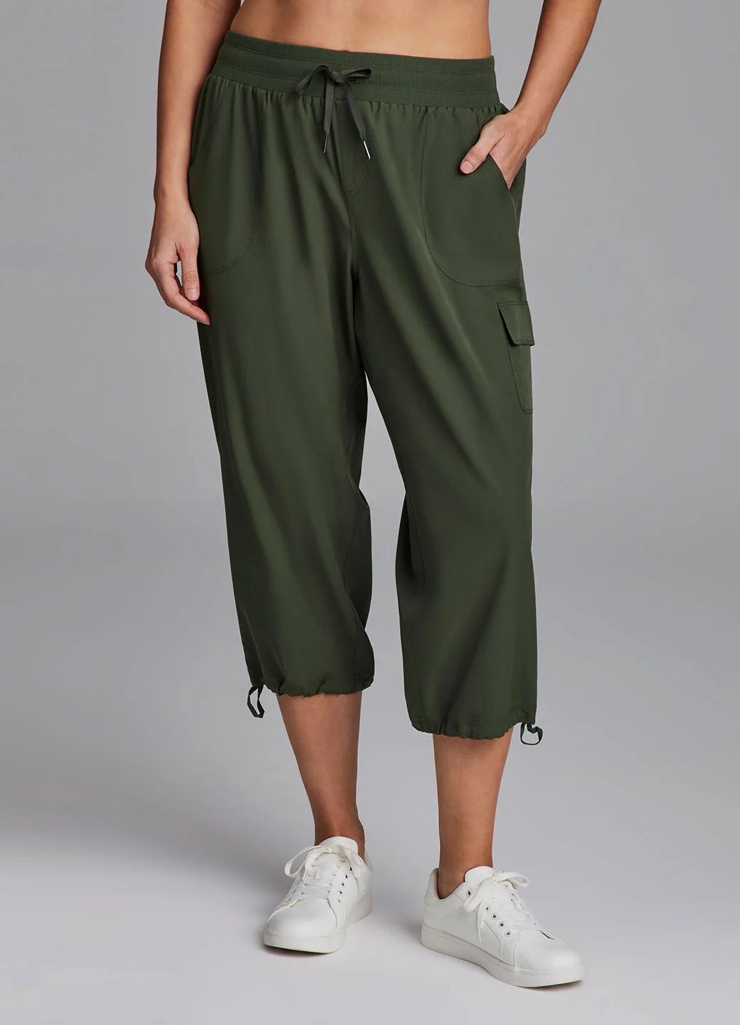 Plus City Stretch Anywhere Cargo Capri - Image 27
