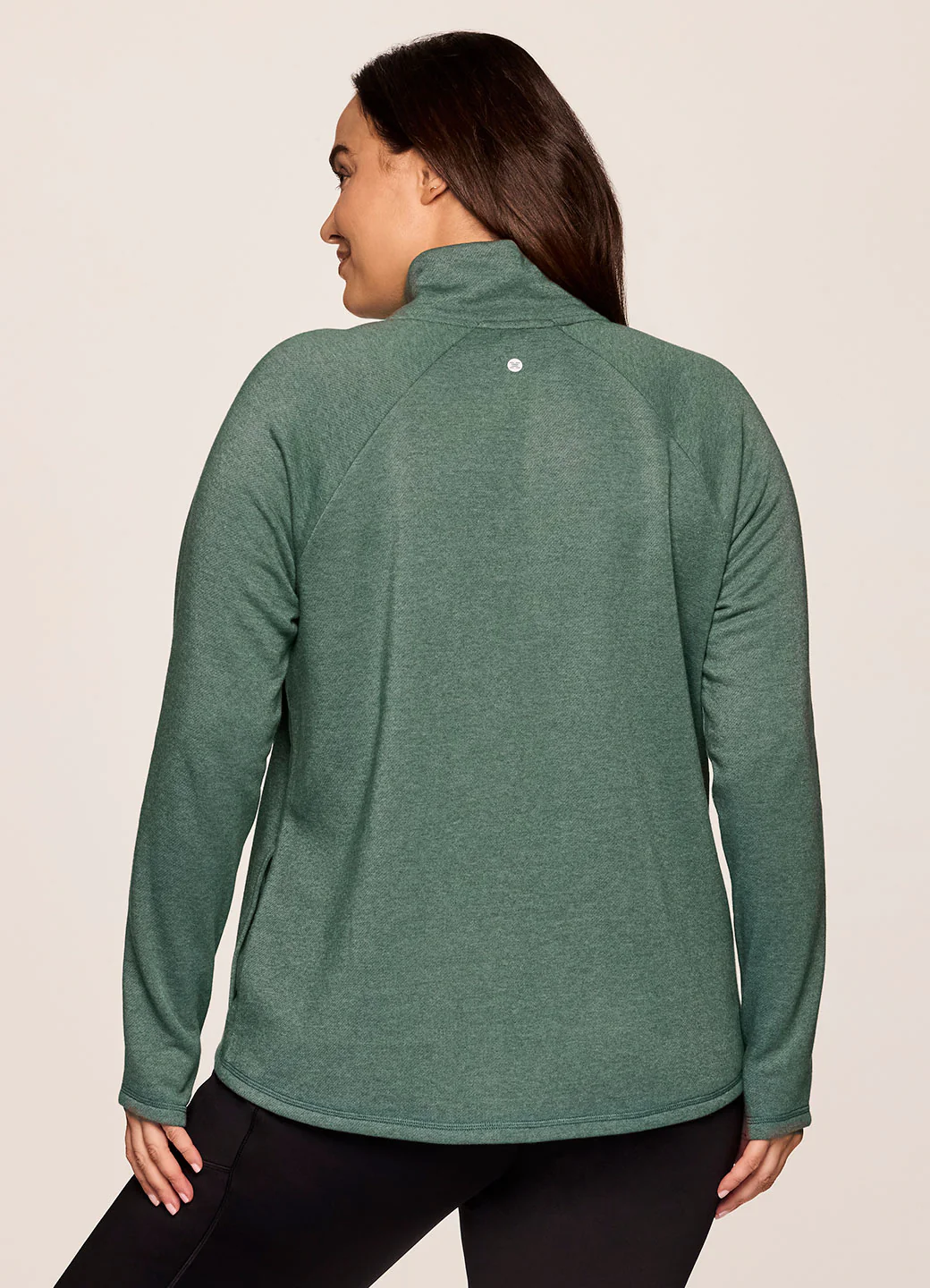 Plus Ready To Roll Fleece Mock Neck Pullover - Image 15