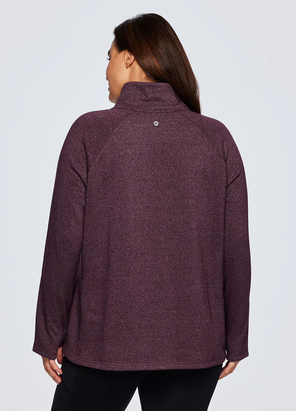 Plus Ready To Roll Fleece Mock Neck Pullover - Image 20