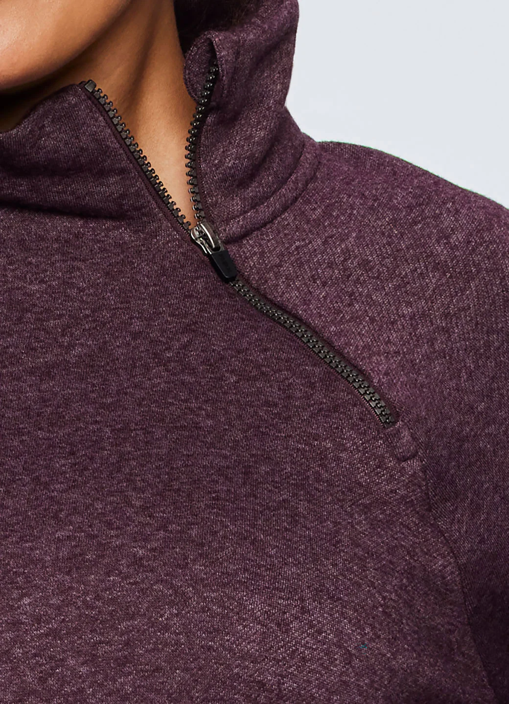 Plus Ready To Roll Fleece Mock Neck Pullover - Image 23