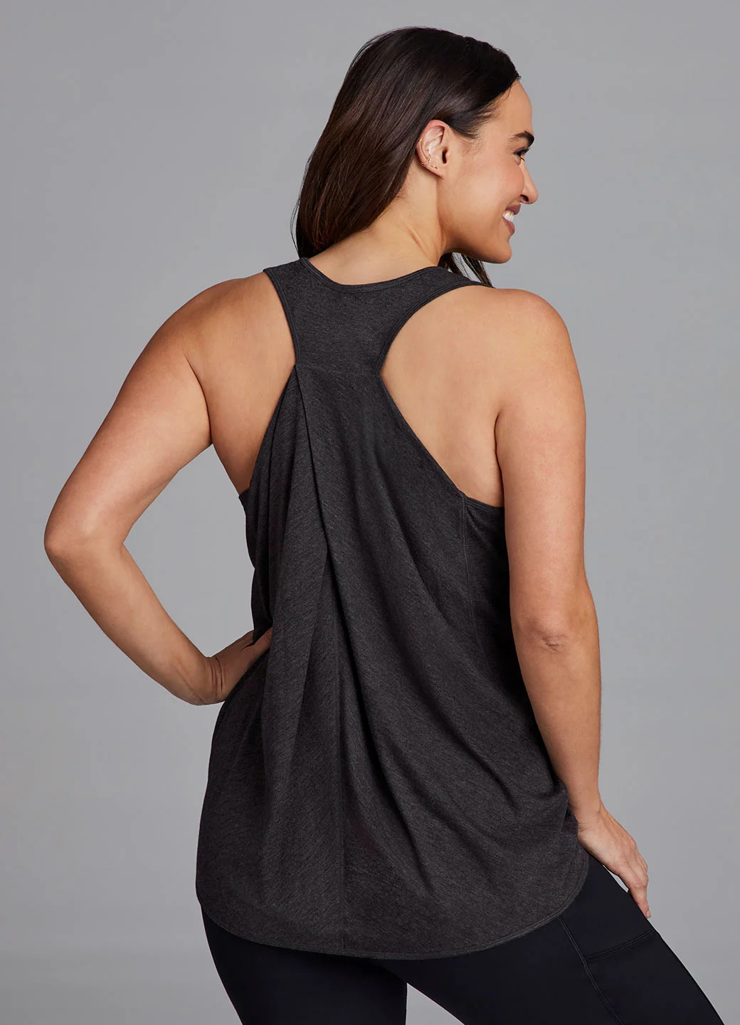 Plus Relaxed Twist Back Tank Top - Image 44
