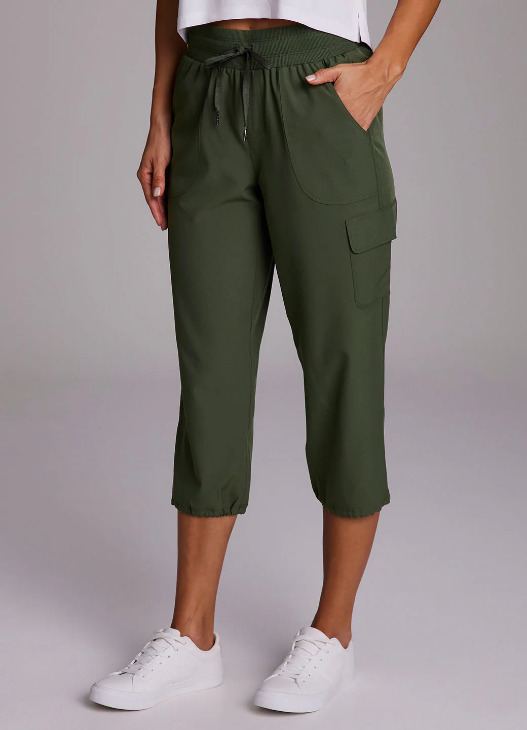 City Stretch Anywhere Cargo Capri - Image 21