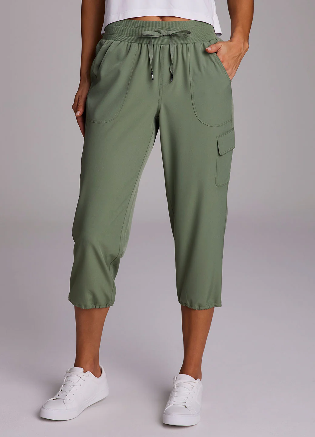 City Stretch Anywhere Cargo Capri - Image 40