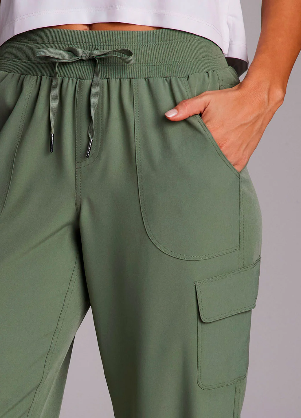 City Stretch Anywhere Cargo Capri - Image 41