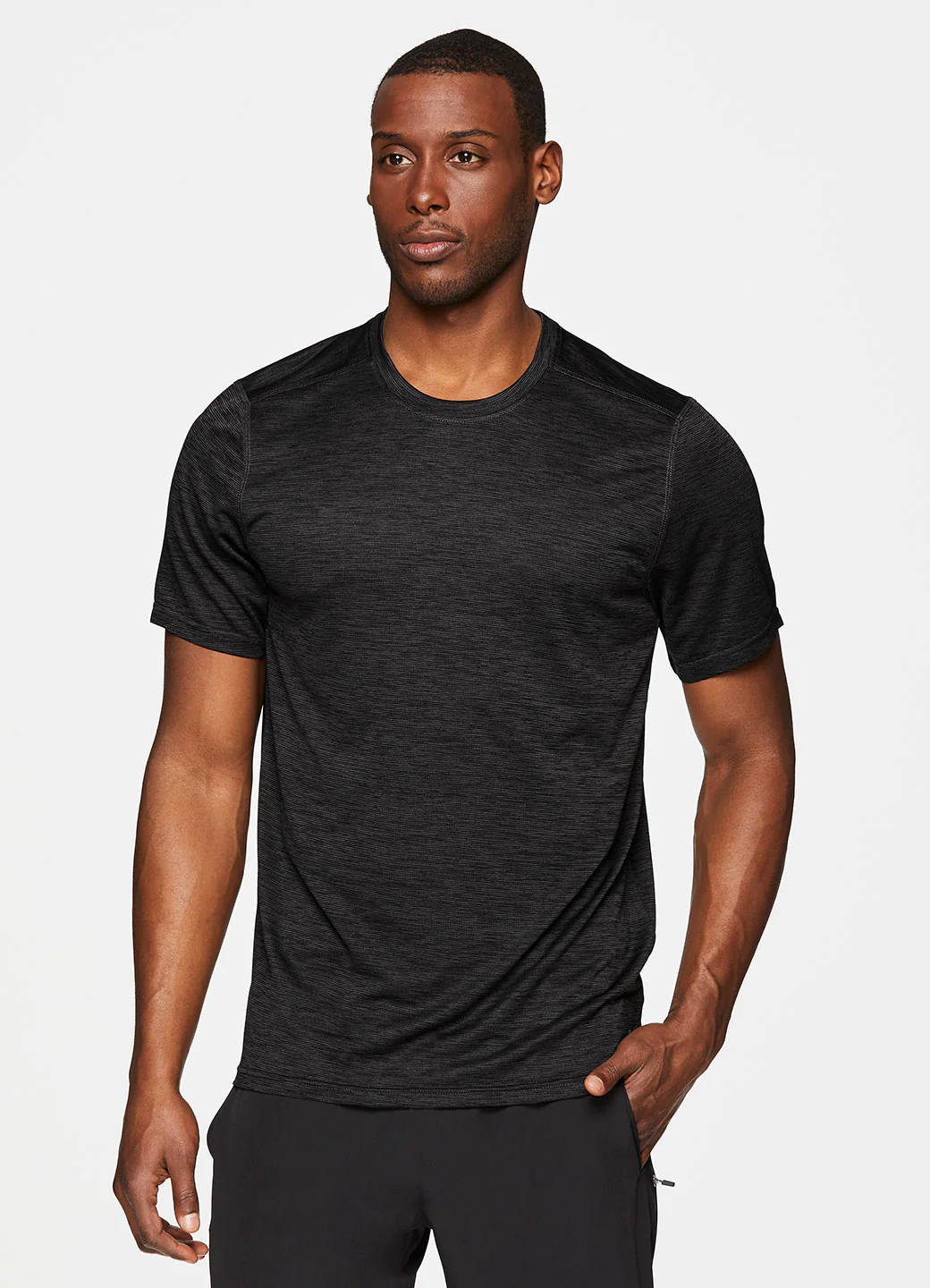 Prime Core Textured Workout Tee - Image 5