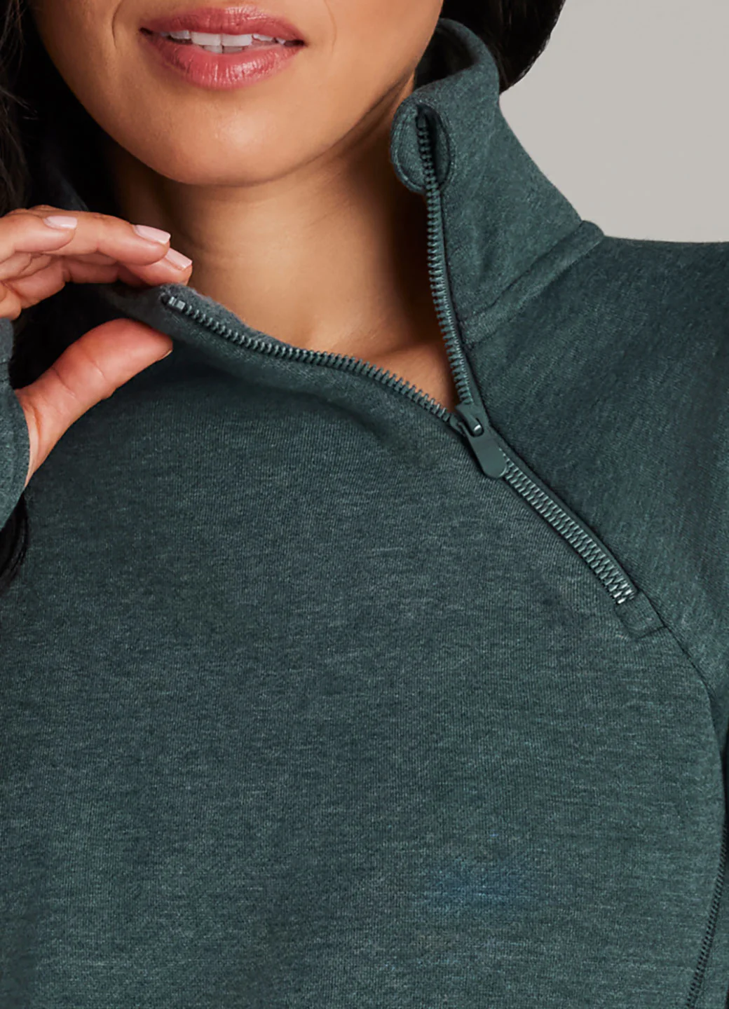 Ready To Roll Fleece Mock Neck Pullover - Image 10