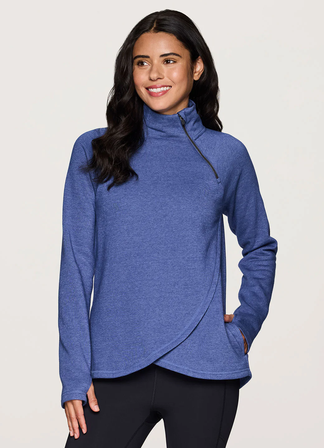 Ready To Roll Fleece Mock Neck Pullover - Image 12