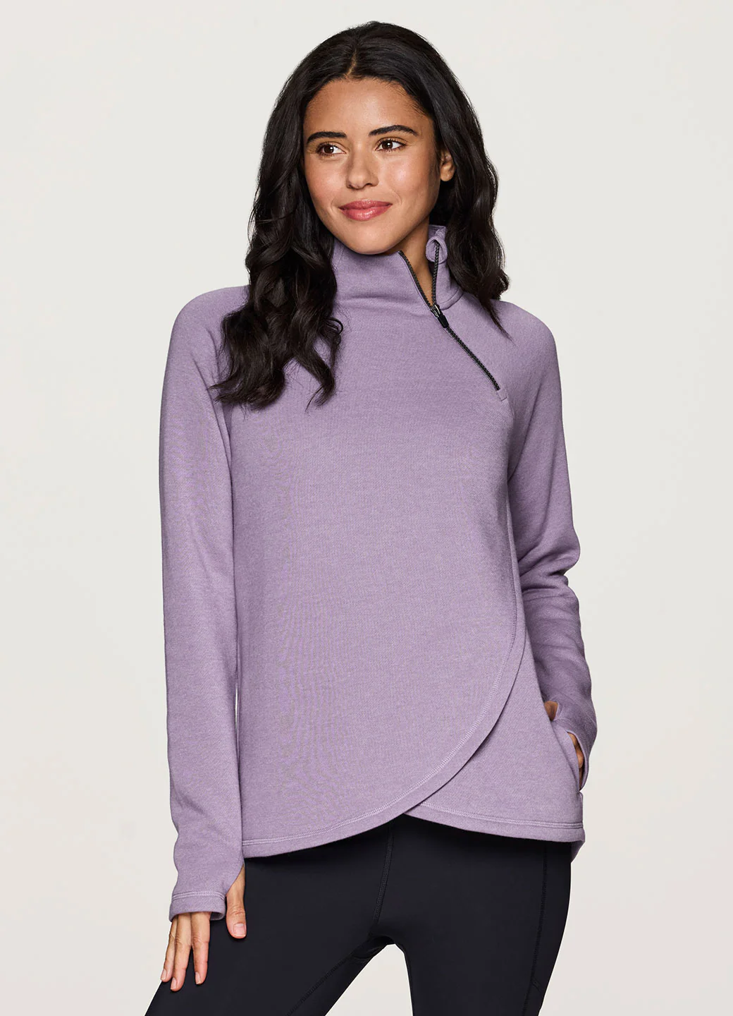 Ready To Roll Fleece Mock Neck Pullover - Image 25