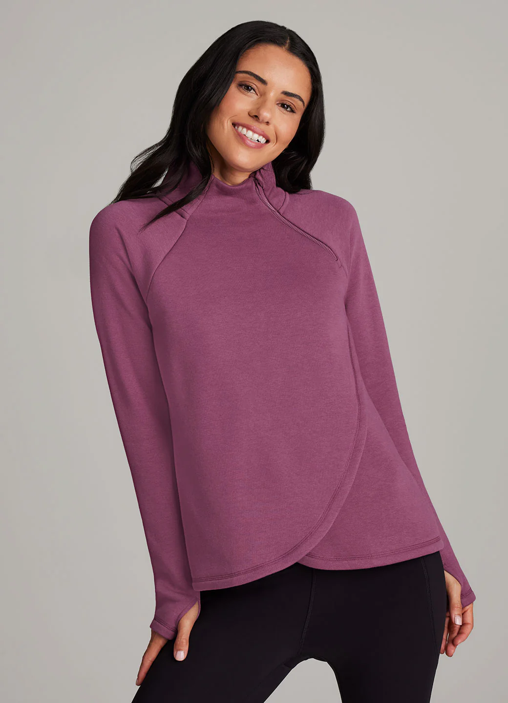 Ready To Roll Fleece Mock Neck Pullover - Image 27