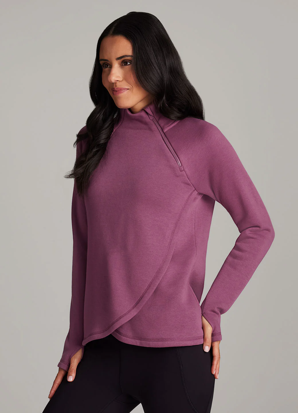 Ready To Roll Fleece Mock Neck Pullover - Image 30