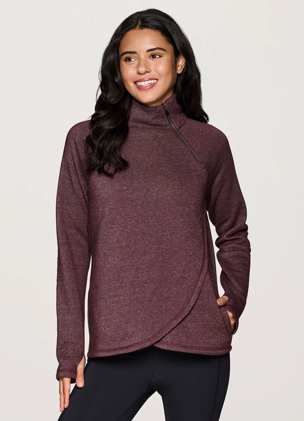 Ready To Roll Fleece Mock Neck Pullover - Image 31