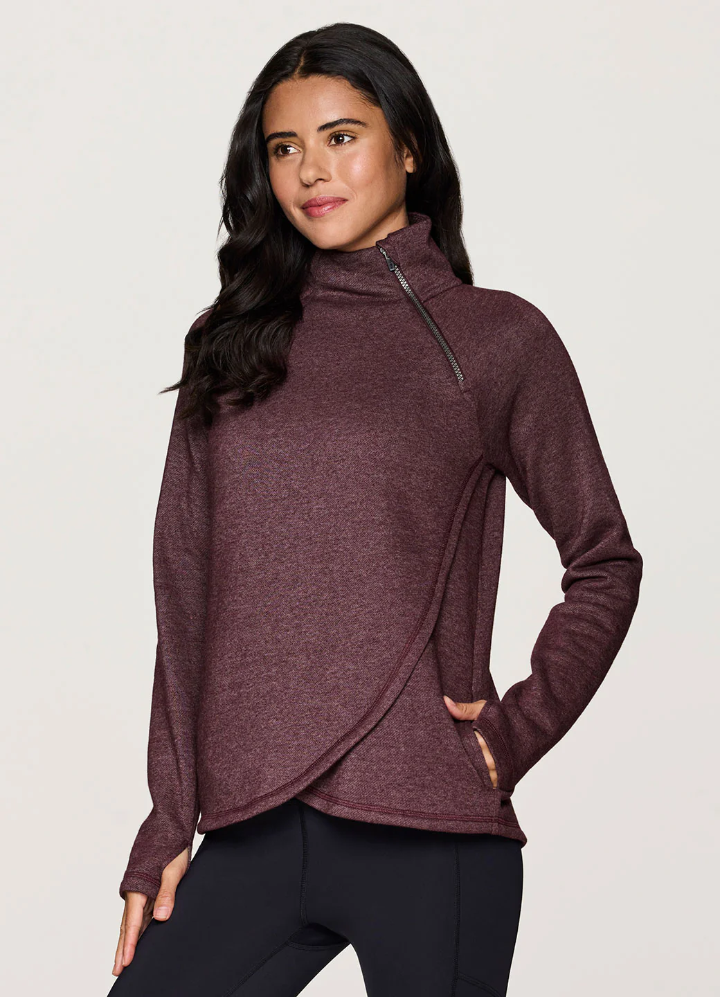Ready To Roll Fleece Mock Neck Pullover - Image 33