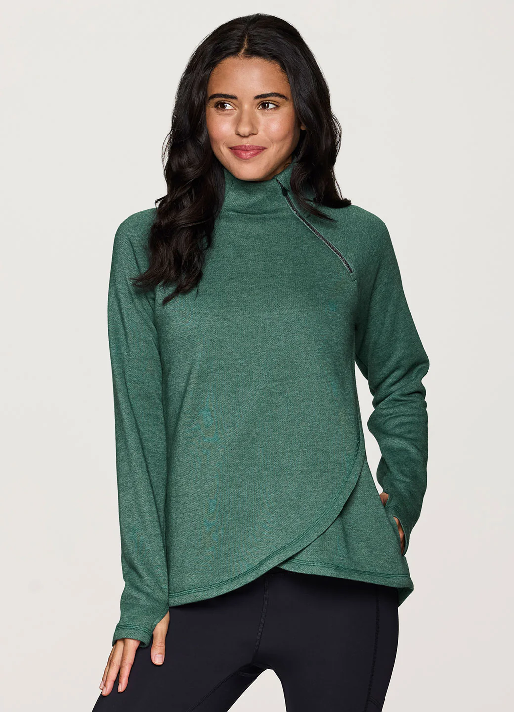 Ready To Roll Fleece Mock Neck Pullover - Image 36