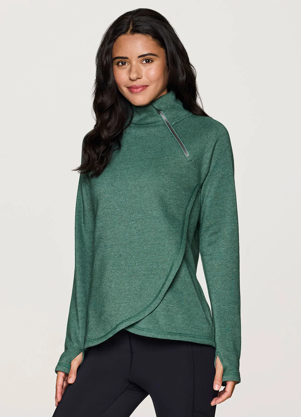 Ready To Roll Fleece Mock Neck Pullover - Image 38