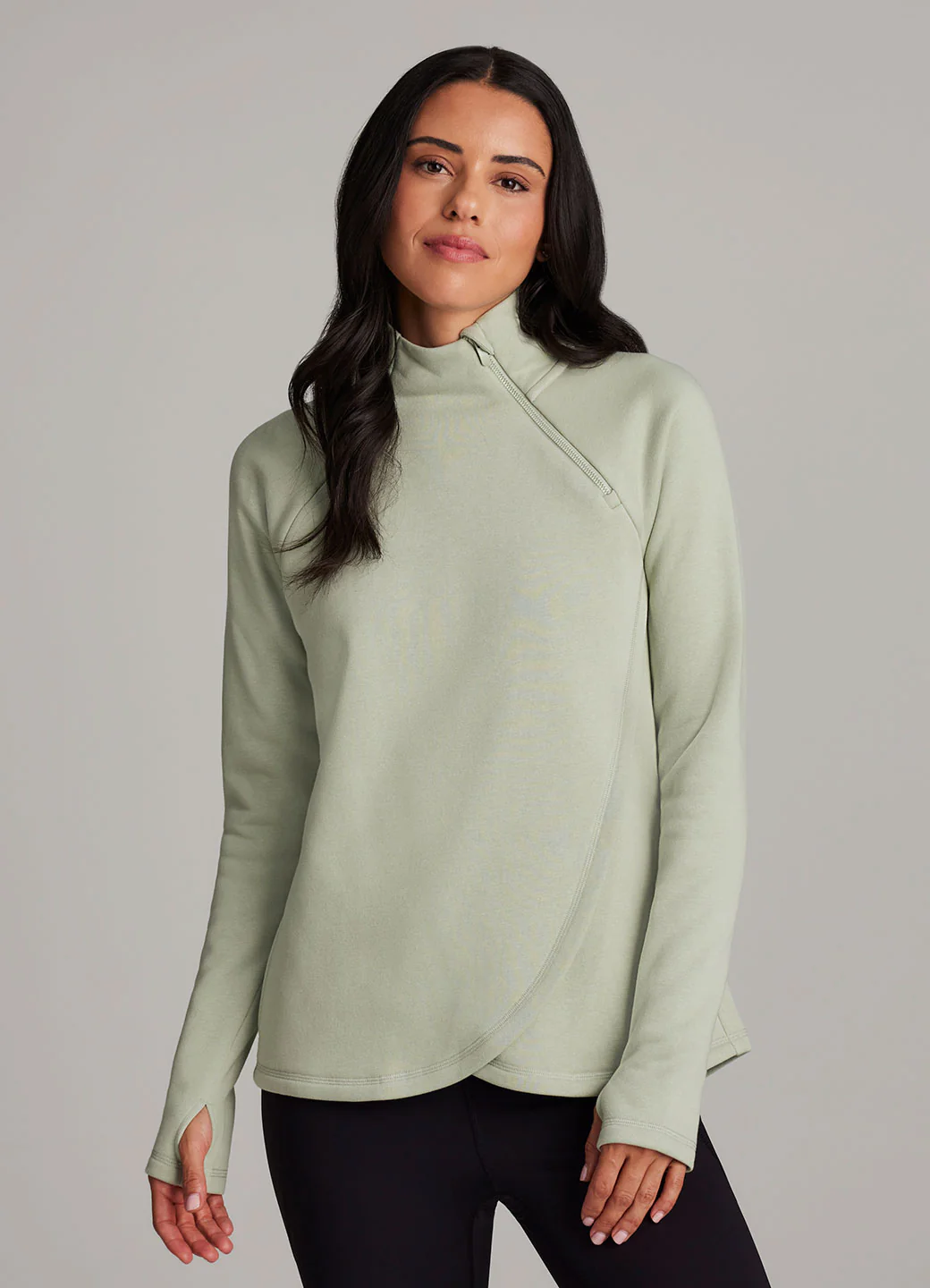 Ready To Roll Fleece Mock Neck Pullover - Image 41