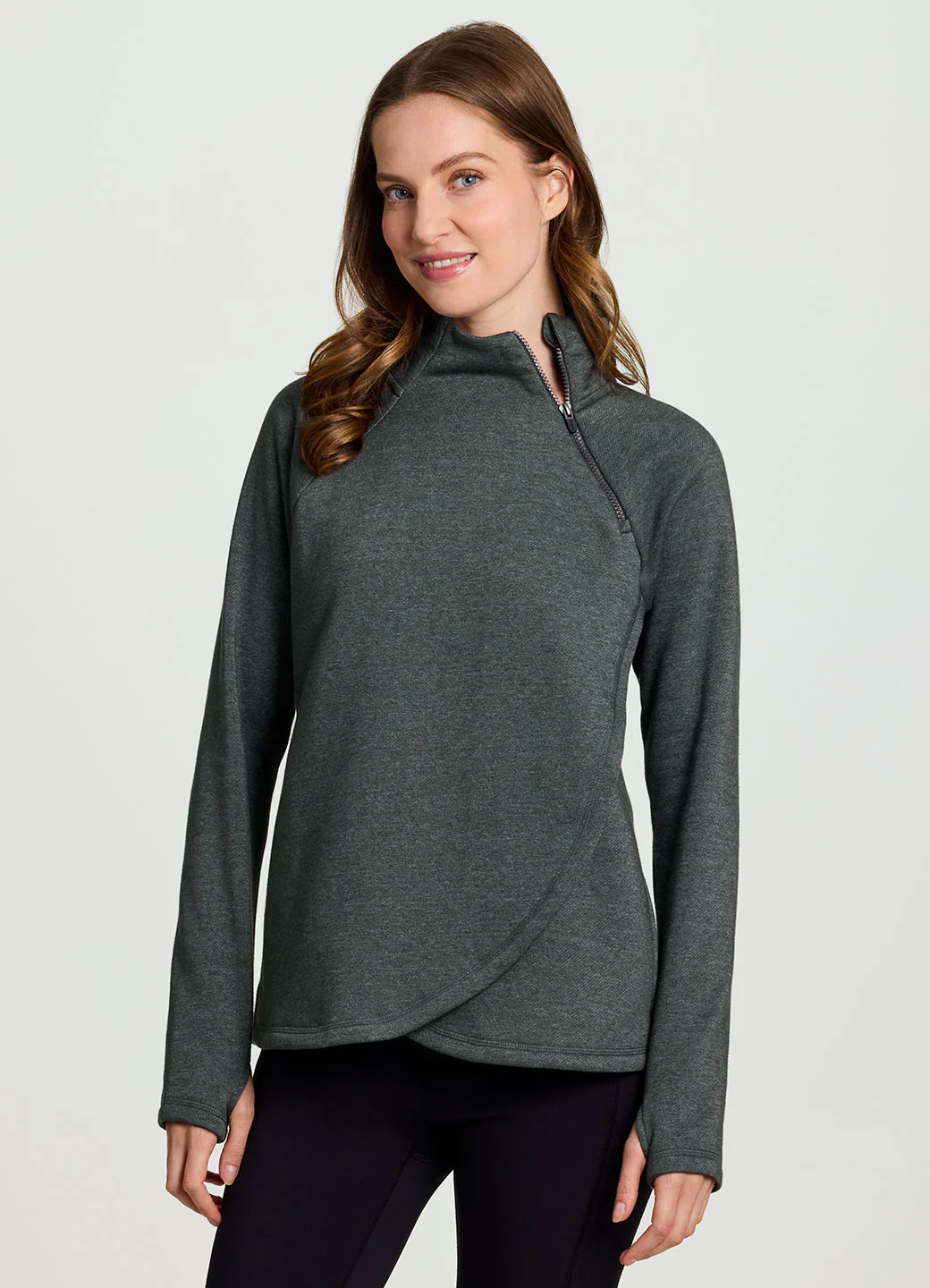 Ready To Roll Fleece Mock Neck Pullover - Image 49