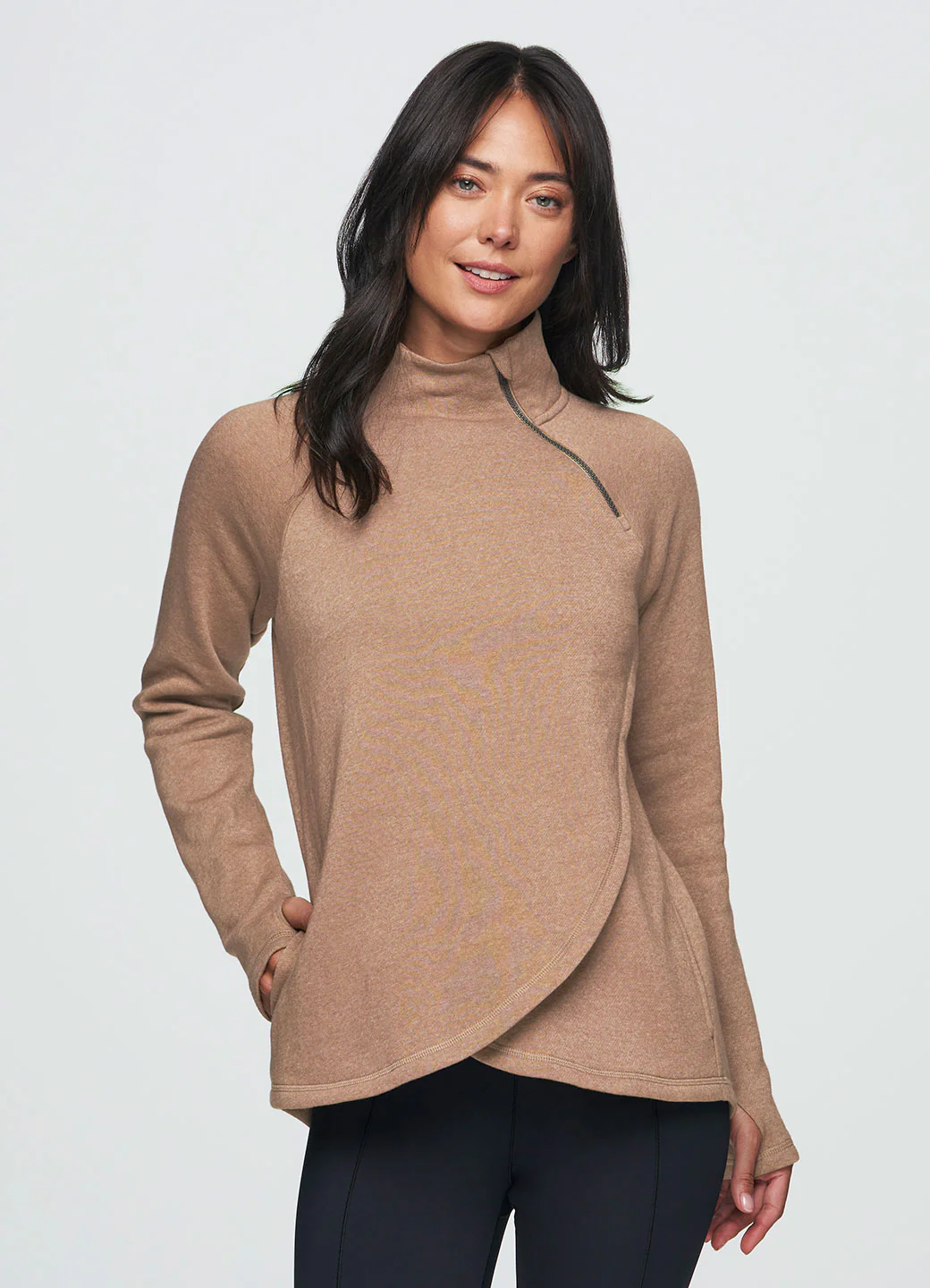 Ready To Roll Fleece Mock Neck Pullover - Image 51