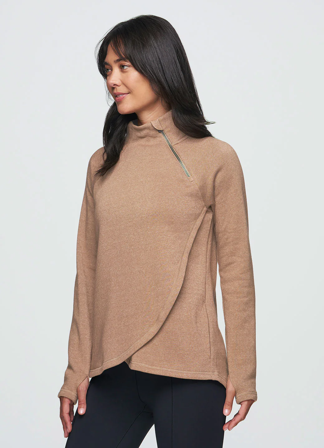 Ready To Roll Fleece Mock Neck Pullover - Image 53