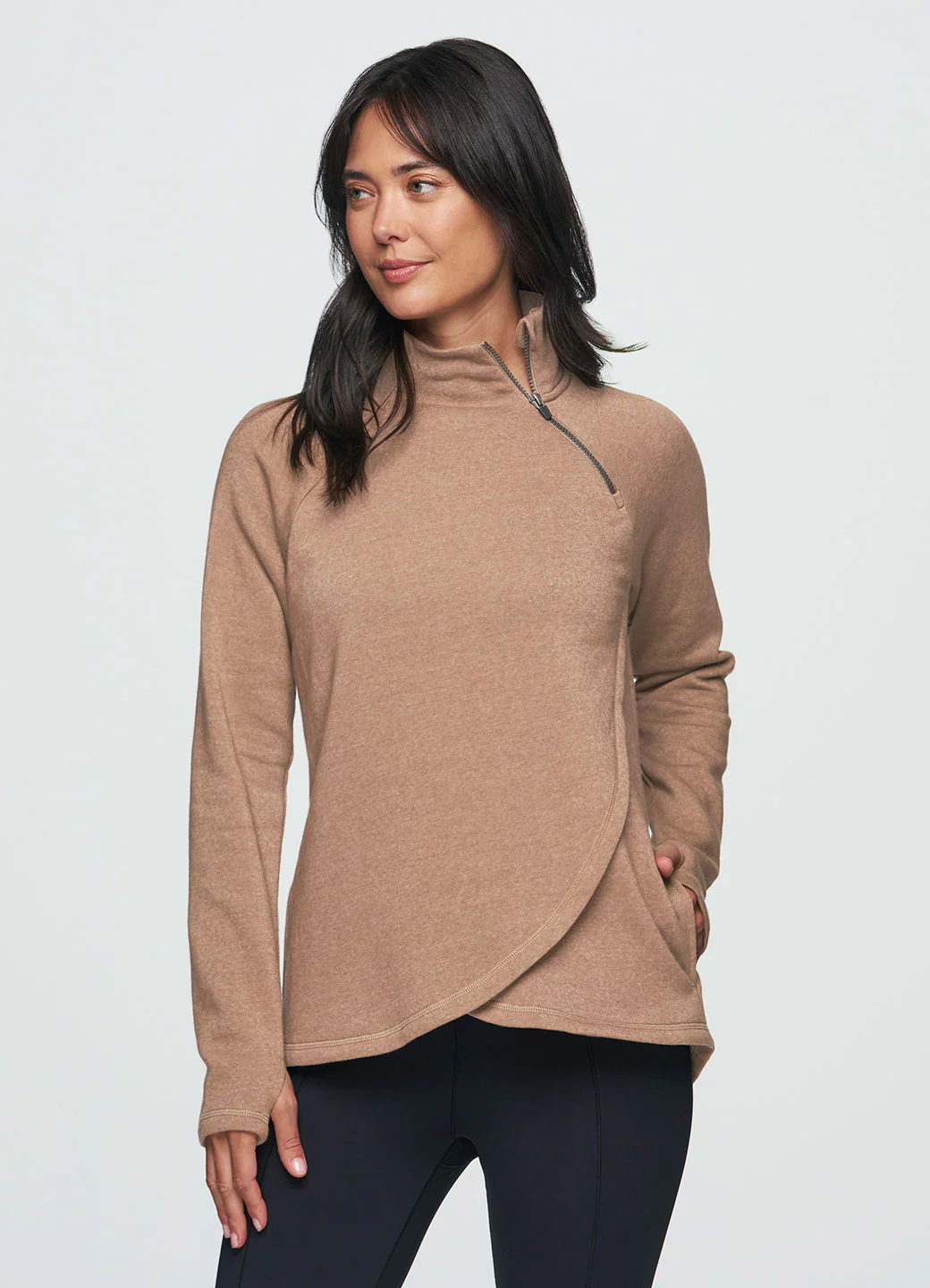 Ready To Roll Fleece Mock Neck Pullover - Image 54