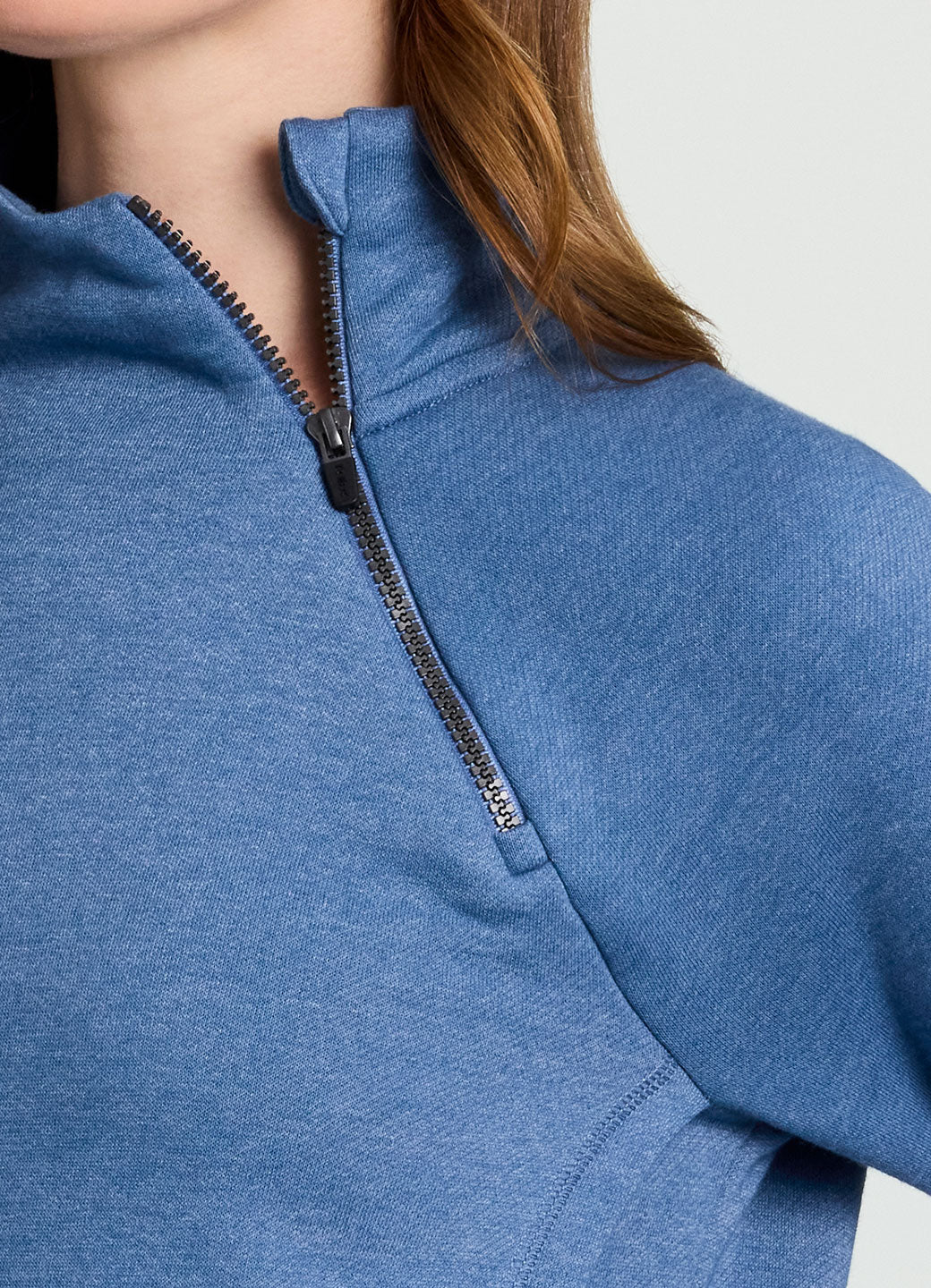 Ready To Roll Fleece Mock Neck Pullover - Image 6