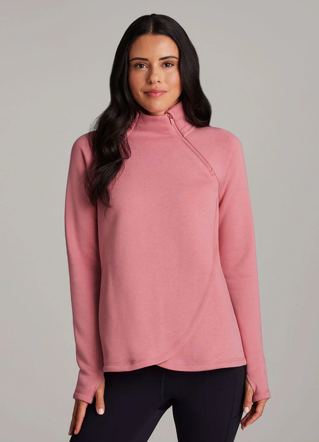 Ready To Roll Fleece Mock Neck Pullover - Image 67