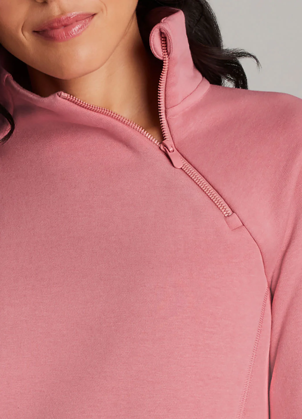 Ready To Roll Fleece Mock Neck Pullover - Image 70