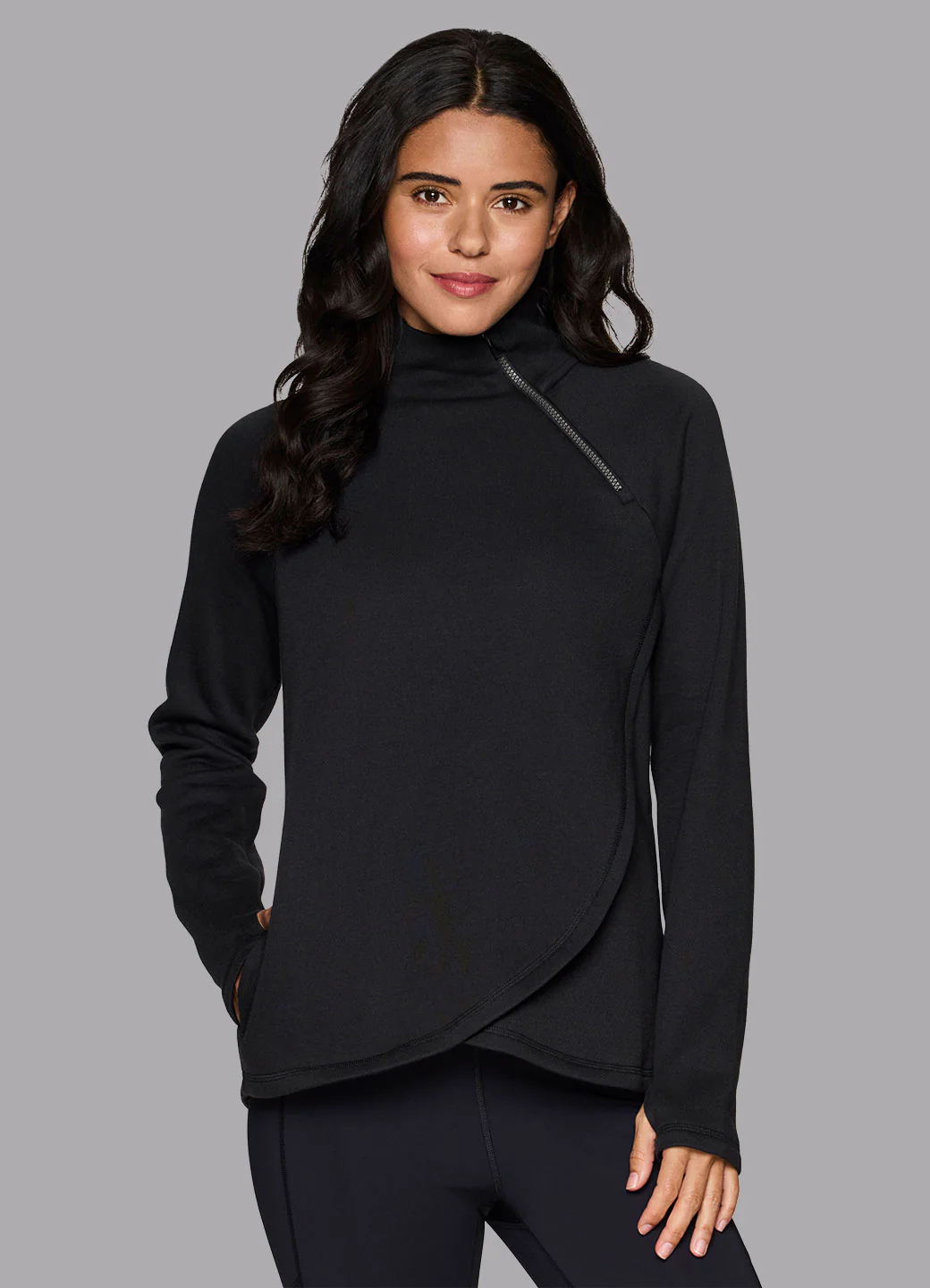 Ready To Roll Fleece Mock Neck Pullover - Image 76