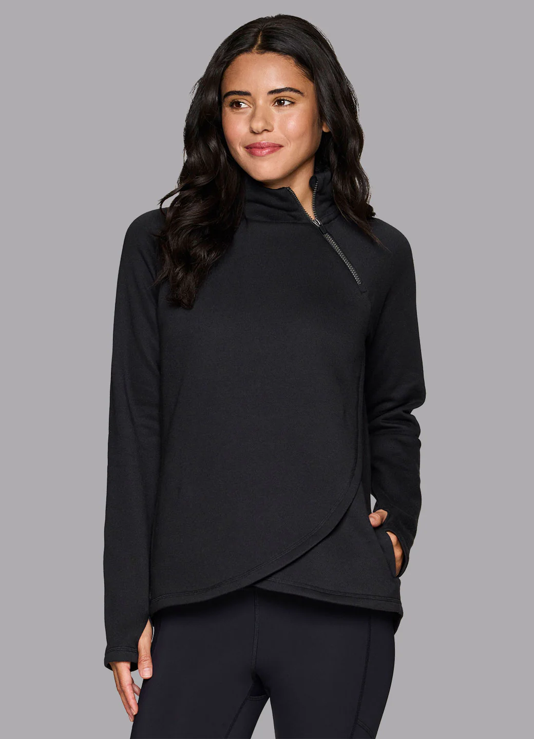 Ready To Roll Fleece Mock Neck Pullover - Image 79