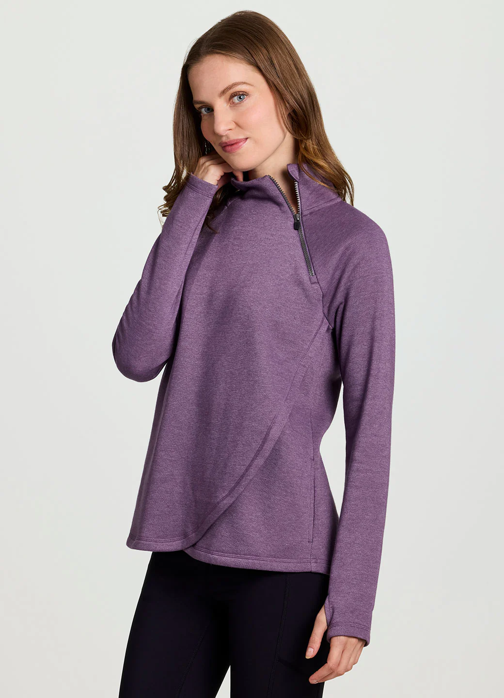 Ready To Roll Fleece Mock Neck Pullover - Image 84