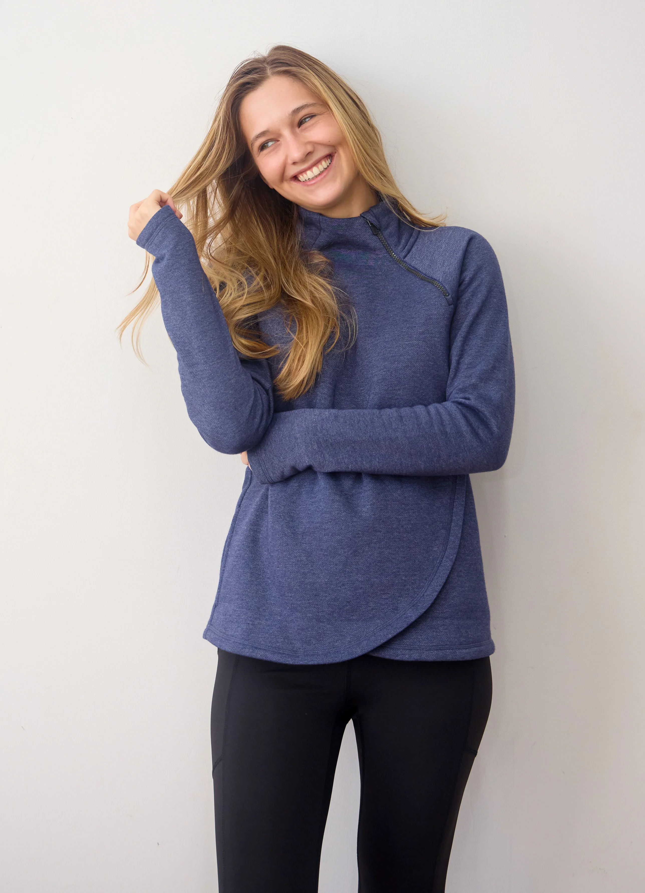 Ready To Roll Fleece Mock Neck Pullover - Image 87