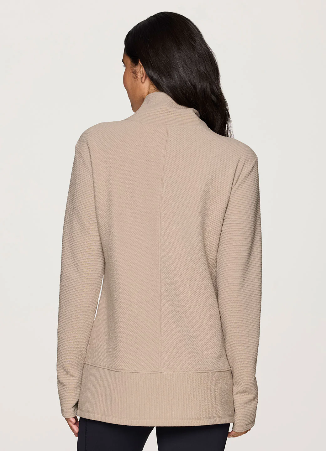 Studio Jacquard Mock Neck Pullover - Image 3