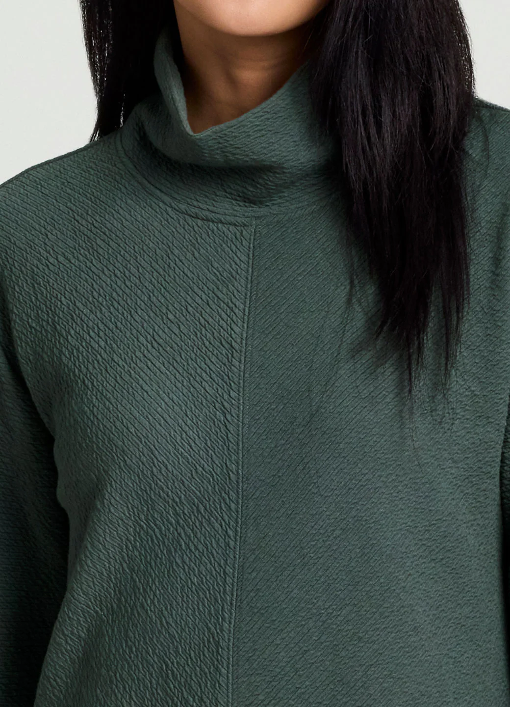 Studio Jacquard Mock Neck Pullover - Image 30