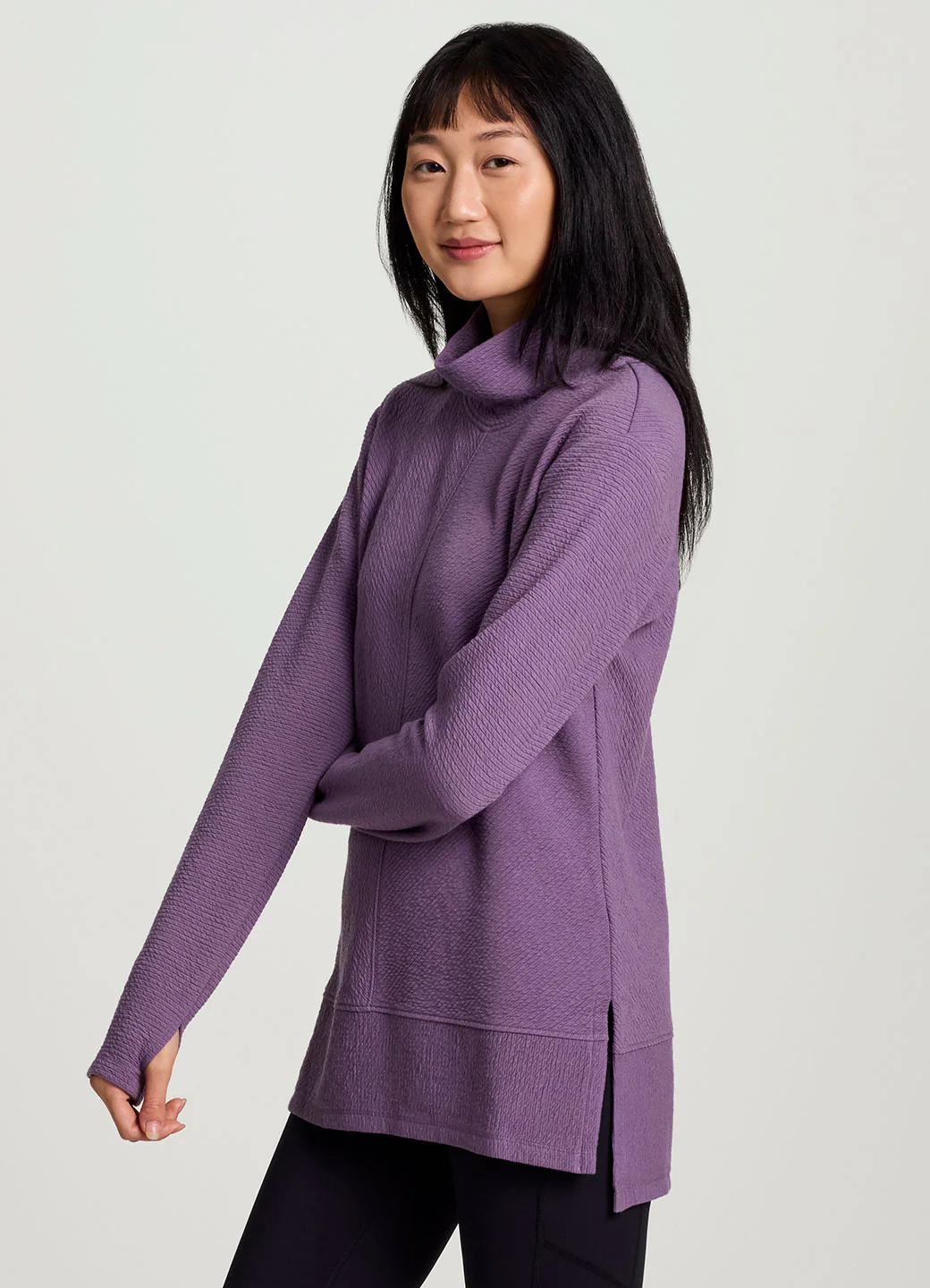 Studio Jacquard Mock Neck Pullover - Image 39