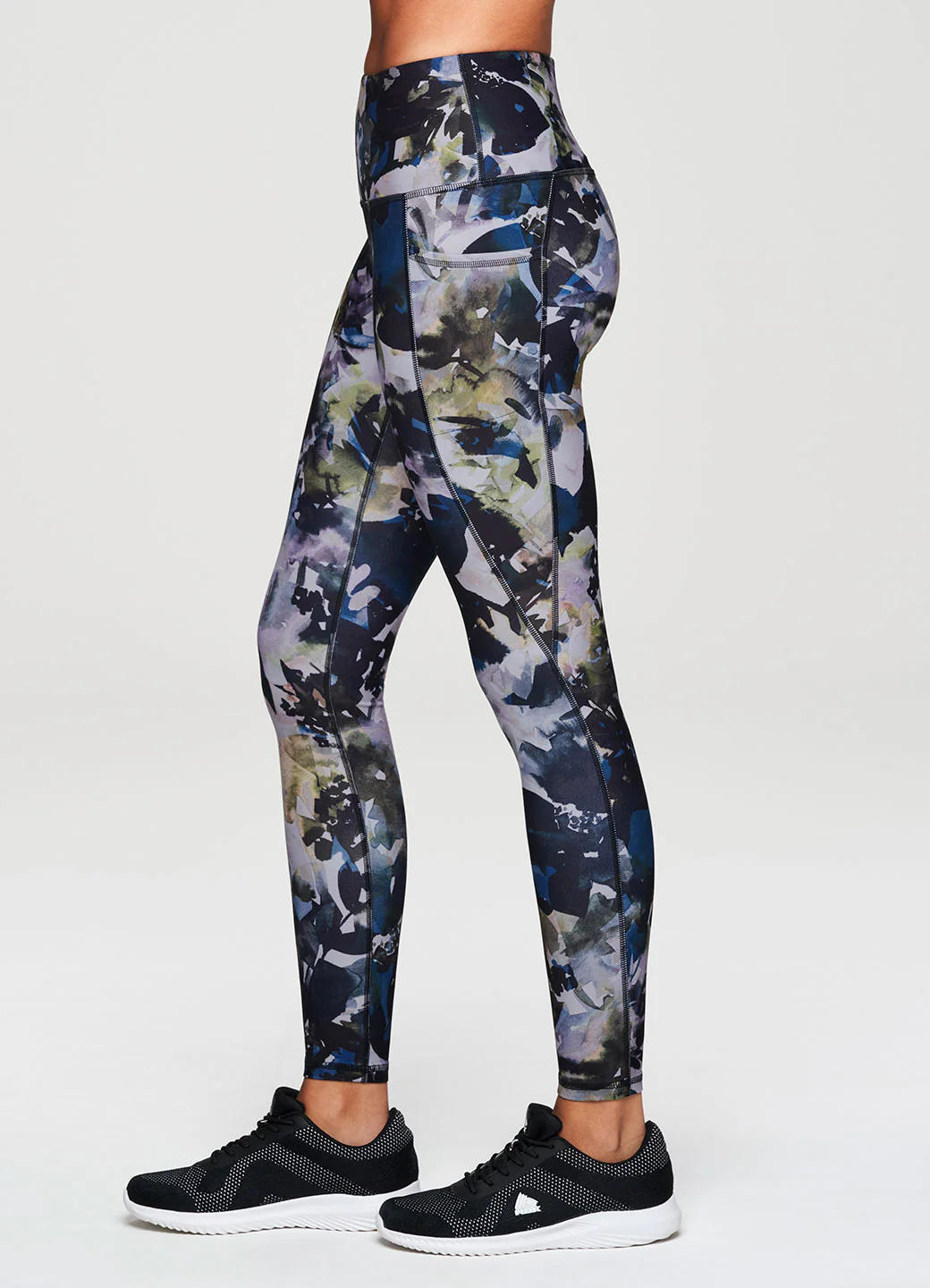 Super Soft Abstract Foliage Legging - Image 4