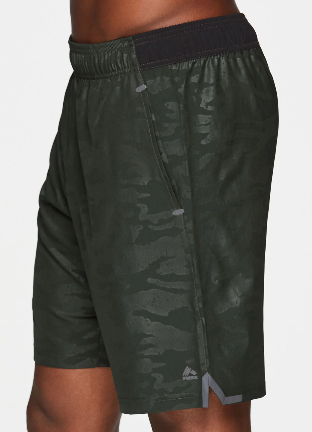 Textured Camo Workout Short - Image 8